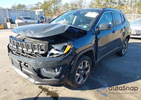 2018 Jeep Compass Limited 4X4 из США, поврежденный, VIN 3C4NJDCB2JT180237